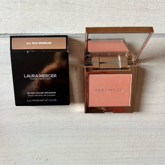 laura mercier Other - Laura Mercier RoseGlow Blush Color Infusion All That Sparkles Full Size Blush